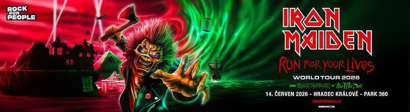 Vstupenky na Iron Maiden - speciální den Rock for People 2026